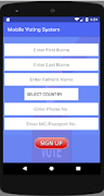Mobile Voting System plakat