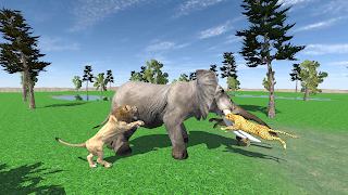 Wild Elephant Attack Simulator الملصق