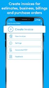 Free Invoice Estimate Maker скриншот 2