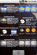 Androidlet Weather Widget Plakat