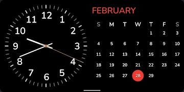 StandBy Clock - Screen Saver 스크린샷 1