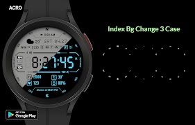 ACRO Perfect BW Watchface ภาพหน้าจอ 5