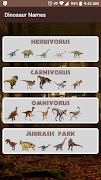 Dinosaur Names 截圖 1