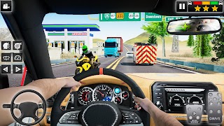 1 Schermata City Car Driving School Game