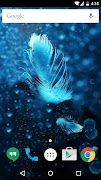 Feather Bubble Live Wallpaper poster