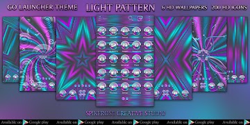 Light Pattern Clock Widget screenshot 7