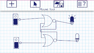 برنامه‌نما Logic Gates - Electronic Simul عکس از صفحه