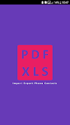 Export import contacts Cartaz
