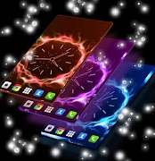 Electric Glow Clock screenshot 1