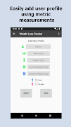 Weight Loss Tracker screenshot 1