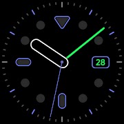 Pacific E: Watch face स्क्रीनशॉट 6