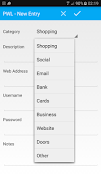 Password Locker captura de pantalla 1