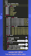 JavaScript Viewer: JS Editor capture d'écran 4
