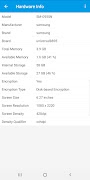 Информация о системе Android скриншот 5