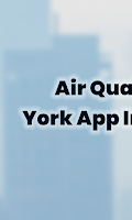 Air Quality NYC App Info poster