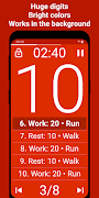 Tabata Timer: Interval Timer تصوير الشاشة 1