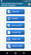 CV Maker Resume PDF Editor स्क्रीनशॉट 3