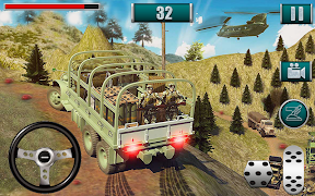US Military Truck Driving Simulator: Army Trucker screenshot 4