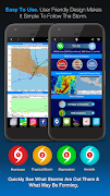 برنامه‌نما Hurricane Tracker عکس از صفحه