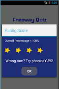 Freeway Quiz скриншот 5