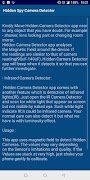 Hidden Camera Detector-Antispy ภาพหน้าจอ 7