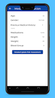 3 Schermata Cardiac Risk Index Calculator