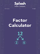 Factor Calculator स्क्रीनशॉट 3