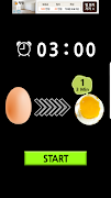 برنامه‌نما تخم مرغ تایمرegg timer عکس از صفحه