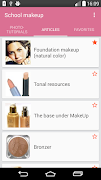 Макияж اسکرین شاٹ 1