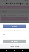 Red Jacket Boutique Plakat