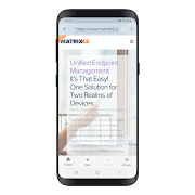 برنامهنما Matrix42 Secure Container عکس از صفحه