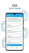 Guide rapide CSS capture d'écran 2