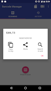 Barcode Manager & Tracker Plakat