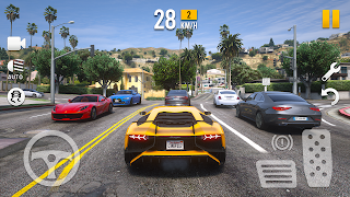 Lambo Driving Simulator पोस्टर