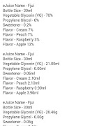 Basic eJuiceCalc Screenshot 4