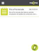 Pro à Pro screenshot 5