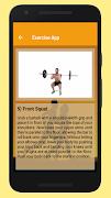 4 Schermata Advance Workout Traning : Exce