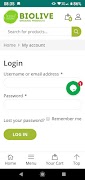Biolive captura de pantalla 7