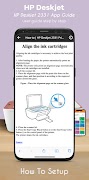 HP Deskjet 2331 Printer Guide syot layar 1