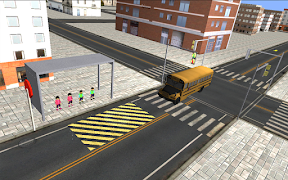 School Bus Driver 3D ภาพหน้าจอ 3