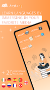 Learn Languages - AnyLang پوسٹر