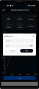 Simple Weight Tracker ภาพหน้าจอ 3