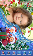 Dancing Santa & Frames plakat