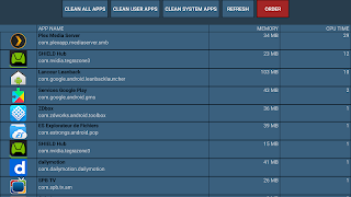برنامه‌نما TV Memory Cleaner عکس از صفحه