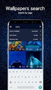 برنامه‌نما Blue Wallpapers PRO عکس از صفحه
