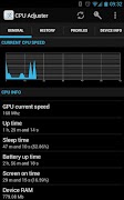 برنامه‌نما CPU Adjuster عکس از صفحه