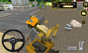 real berat excavator kren syot layar 7