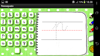 برنامه‌نما Writing letters عکس از صفحه