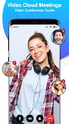 Guide for Zoom Video Meetings- Video Call Meet скриншот 4