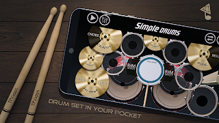 پوستر Simple Drums - Drum Kit
